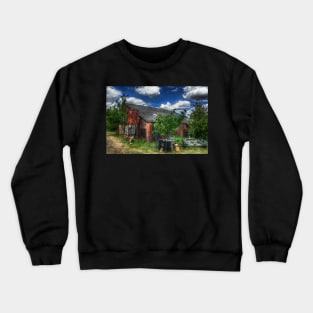 Rats Castle Farm Corrugated Barn Crewneck Sweatshirt